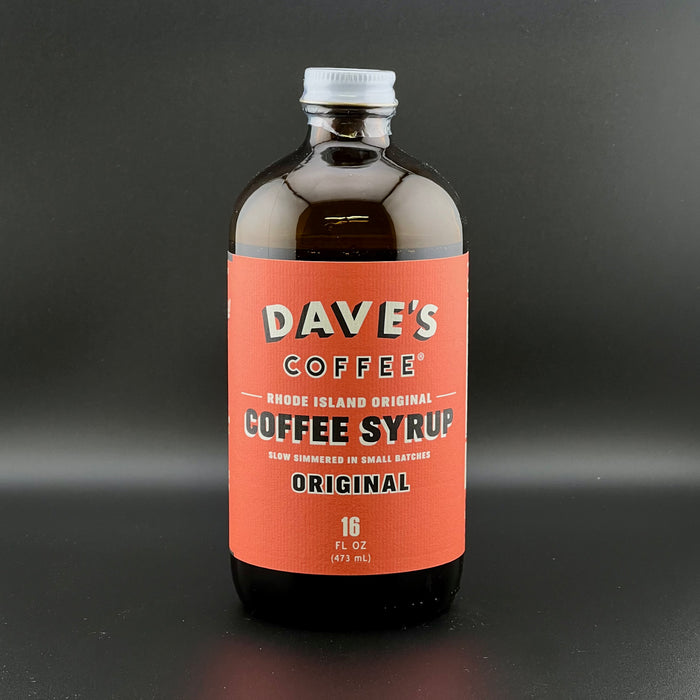 Dave's Original Rhode Island Coffee Milk Syrup (16oz)